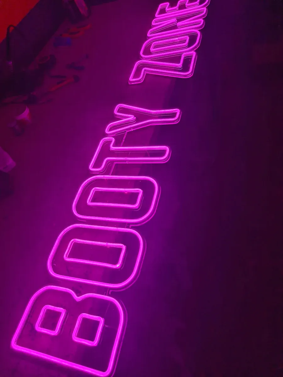 LED neon BOOTY 18+