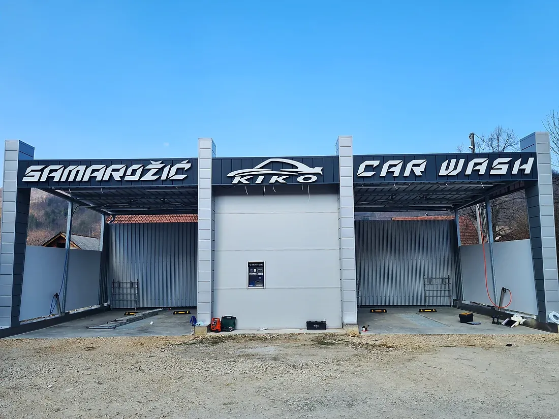 Svetleća 3D slova - Garmagic Car Wash