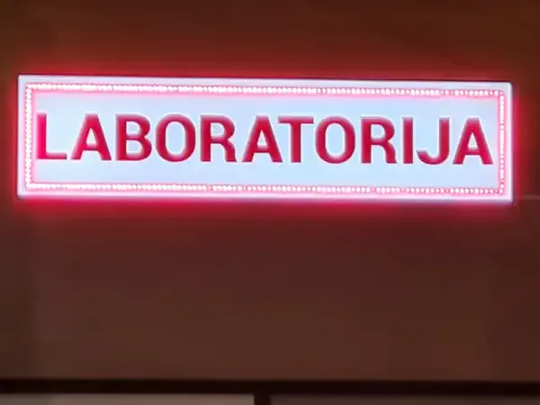 Light box sa LED diodama