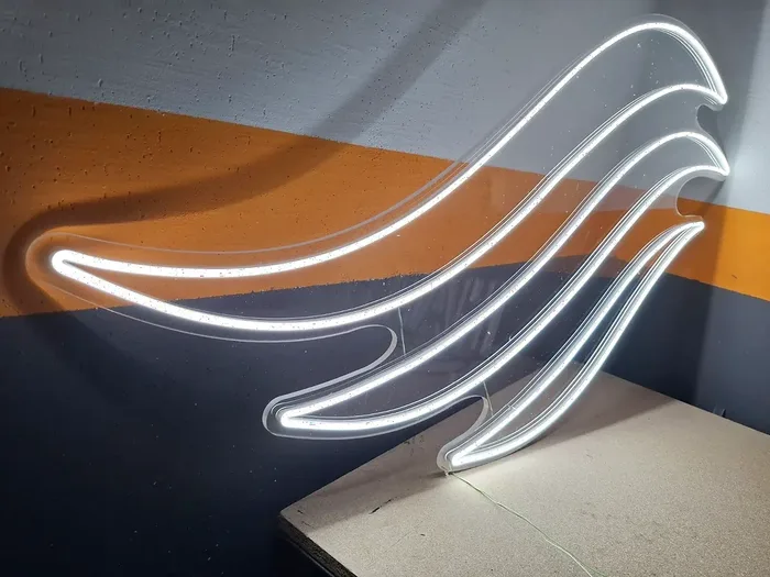 LED neon dekorativni talas
