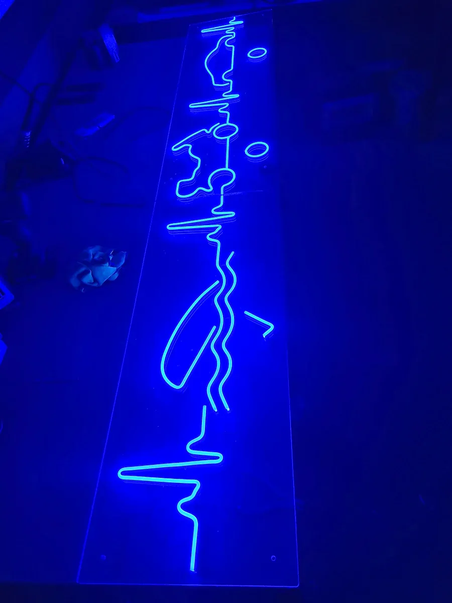 LED neon figura