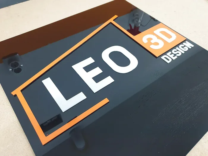 Reklamna tabla LEO 3D